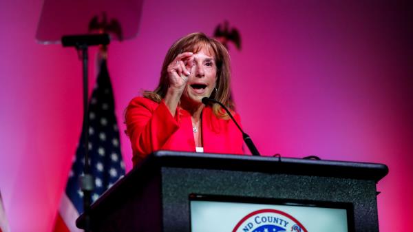 U.S. Rep. Lisa McClain, R-Bruce Township, seen here in June 2023, said she doesn't plan to run for the Republican nomination for U.S. Senate in Michigan.