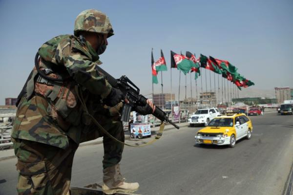 Afghan soldier